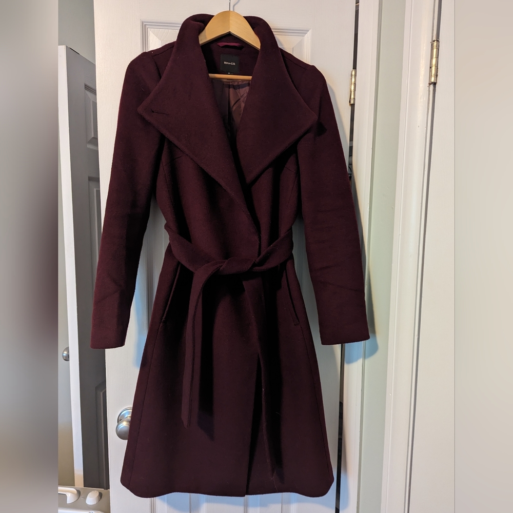 RW & Co Wool Blend Coat